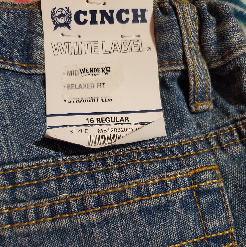 Boys Cinch White Label Jeans